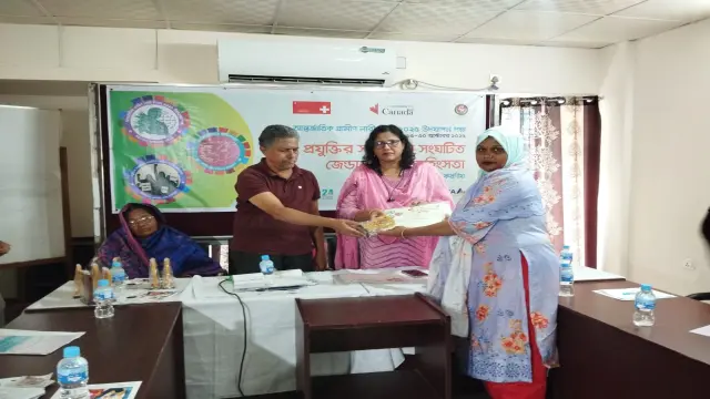 আন্তর্জাতিক গ্রামীণ নারী দিবস পালন  বরিশালের ১২ গ্রামীণ নারীকে সম্মাননা