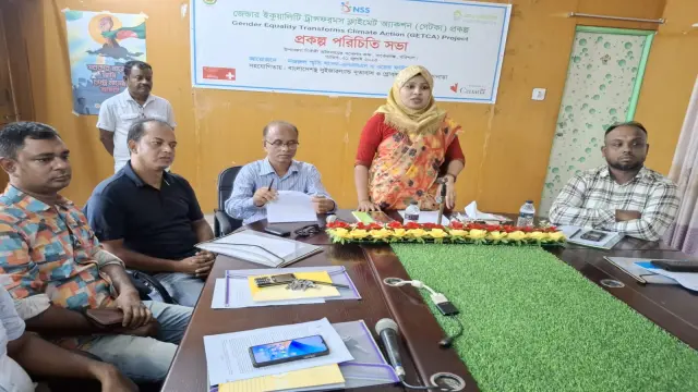 বাকেরগঞ্জে জেন্ডার ইকুয়ালিটি ট্রান্সফর্মস ক্লাইমেট অ্যাকশন প্রকল্পের অবহিত করন সভা অনুষ্ঠিত