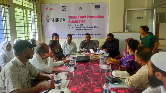 বাকেরগঞ্জে জিবিভি প্রতিরোধ কর্ম পরিকল্পনা অনুষ্ঠিত।