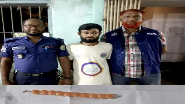 বামনায় ১০ পিস ইয়াবাসহ মাদক ব্যবসায়ী গ্রেপ্তার