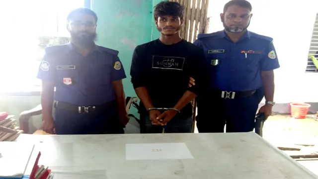 বামনায় ৬ পিস ইয়াবাসহ গ্রেফতার ১, পলাতক ৩