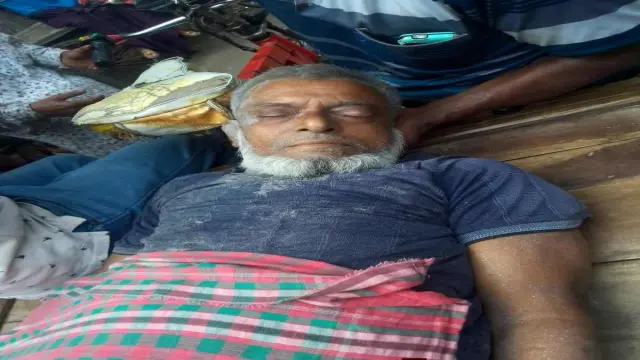 বাস চাপায় সড়কে ঝরল বৃদ্ধের প্রাণ