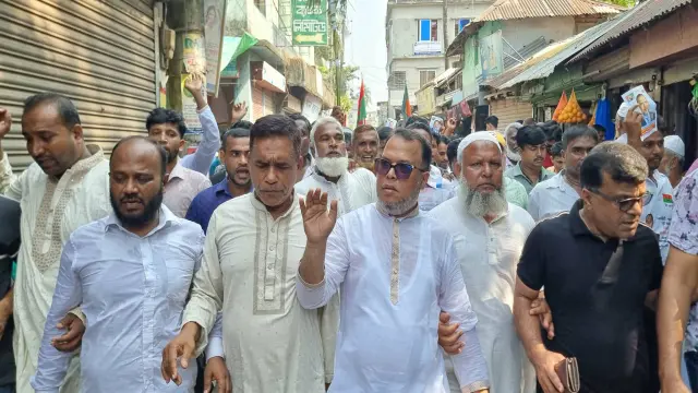 বিএনপি'র '৩১ দফা' প্রচারে নলছিটিতে গণসংযোগ ও পথসভা অনুষ্ঠিত