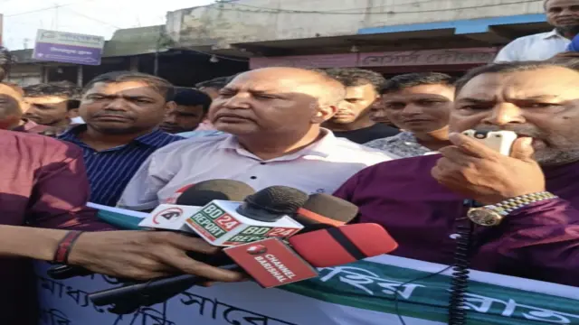 বিএনপির সভাপতি হুমায়ুন কবির সেলিমের বিরুদ্ধে অপপ্রচারের প্রতিবাদে বিক্ষোভ মিছিল ও মানববন্ধন 'আল-আমিন ও তার পরিবারের বিরুদ্ধে আইনগত ব্যবস্থার দাবি