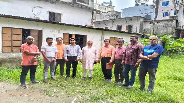 বরিশাল প্রেসক্লাবের উন্নয়নে বিসিসি প্রশাসক শিরীন, পরিকল্পনা বাস্তবায়নে প্রকৌশলীদের পরিদর্শন