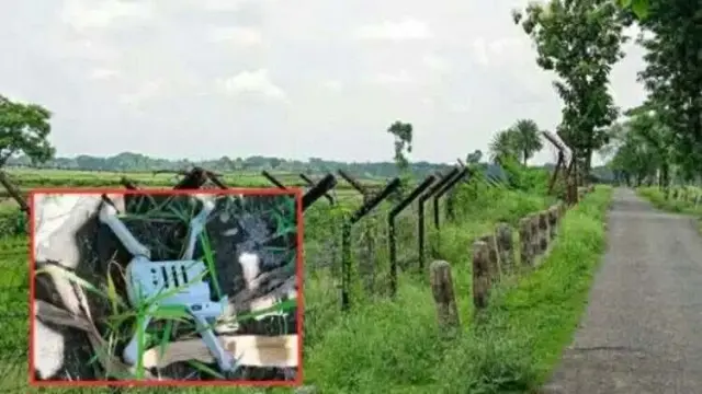 বুড়িমারী সীমান্তে বিএসএফের ড্রোন বিধ্বস্ত, স্থানীয়দের মাঝে আতঙ্ক