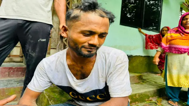 চোর বেঁধে মাথার চুল কেটে দিলো গ্রামবাসী