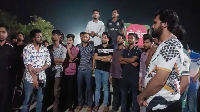 চট্টগ্রাম সিটি কলেজে সাধারণ শিক্ষার্থী ও ছাত্রদলের নেতাকর্মীদের উপর প্রতিবাদে গোবিপ্রবি ছাত্রদলের বিক্ষোভ