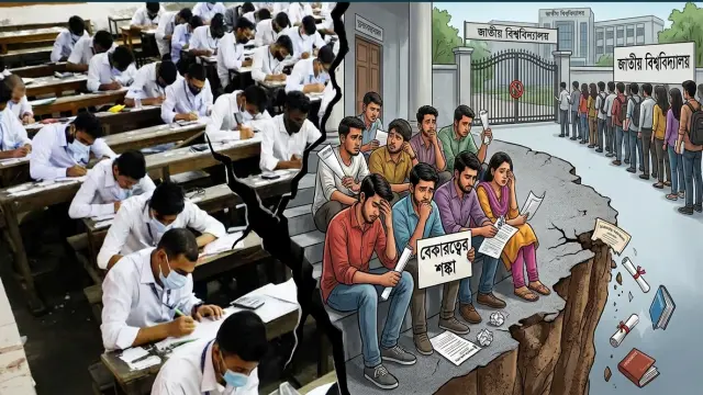 দেশের শিক্ষার সিঁড়িতে বড় ভাঙন: এসএসসি থেকে স্নাতকে পৌঁছানোর আগেই ঝরে পড়ছে লাখো শিক্ষার্থী, বাড়ছে বেকারত্বের শঙ্কা