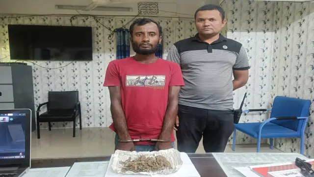 দশমিনায় গাঁজাসহ নও মুসলিম মাদক ব্যবসায়ী আটক