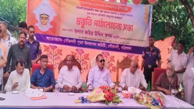 দুর্গোৎসবের আনন্দ দীর্ঘ পুরাতন একটি প্রথা -জহির উদ্দিন স্বপন
