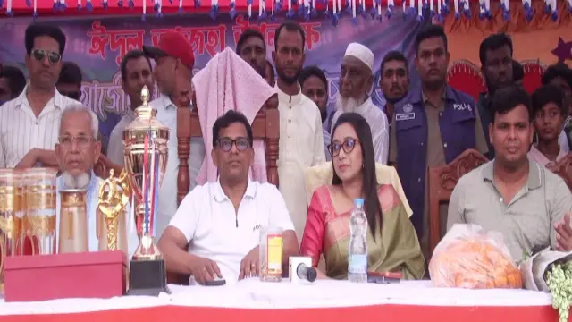 ফুটবল বিশ্বকাপের উন্মাদনায় গোপালগঞ্জে অনুষ্ঠিত হলো আর্জেন্টিনা-ব্রাজিল প্রতিকী ম্যাচ