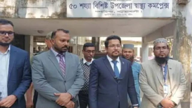 গলাচিপা হাসপাতাল পরিদর্শনে স্বাস্থ্য মন্ত্রণালয়ের সিনিয়র সহকারী সচিব