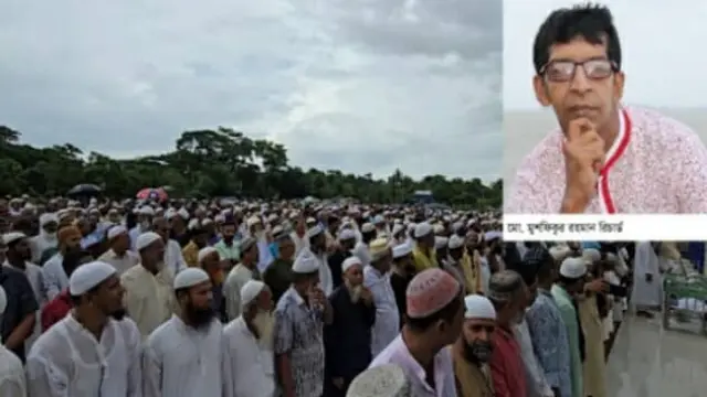 গলাচিপা প্রেস ক্লাবের সাধারণ সম্পাদক রিচার্ডের দাফন সম্পন্ন, জানাজায় হাজারো মানুষের ঢল