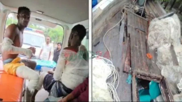 গলাচিপায় ট্রলারে গ্যাস সিলিন্ডার বিস্ফোরণে দগ্ধ ৪