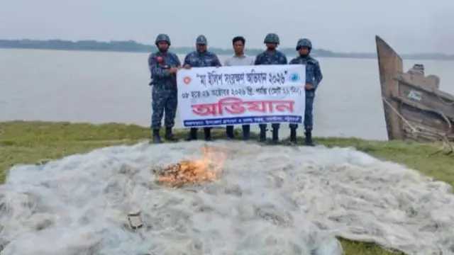 গলাচিপায় অবৈধ ইলিশ শিকার: নিয়ন্ত্রণে প্রভাবশালী চক্র