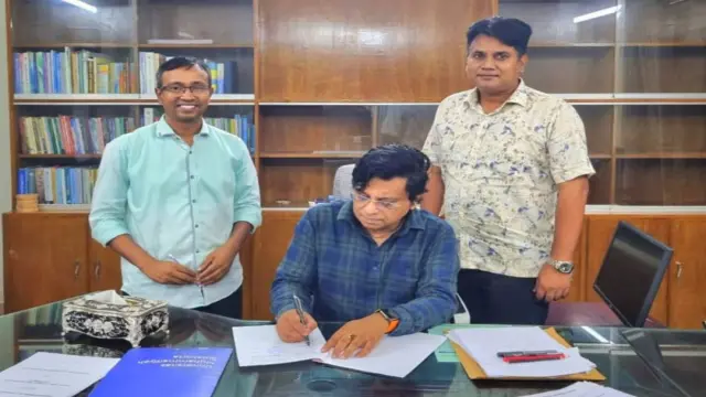 গোবিপ্রবি ও ইন্দোনেশিয়ার সুরাকার্তা ইউনিভার্সিটির মধ্যে সমঝোতা স্মারক স্বাক্ষর