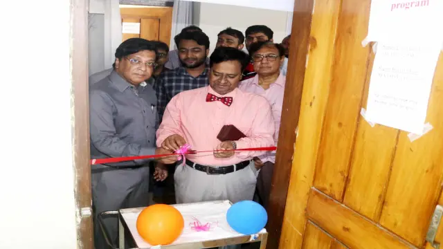 গোবিপ্রবির মেডিকেল সেন্টারে রোগনির্ণয় কার্যক্রমের উদ্বোধন