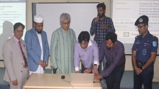 গোবিপ্রবি’র নতুন ওয়েবসাইটের পরীক্ষামূলক যাত্রা