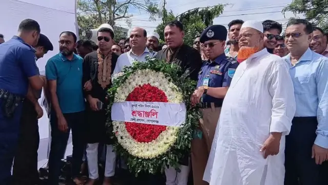 গোপালগঞ্জে জুলাই শহীদ দিবস পালিত