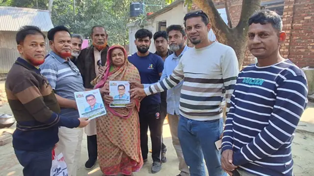 গোপালগঞ্জে সেলিমুজ্জামান সেলিম ও ধানের শীষের পক্ষে গণসংযোগ