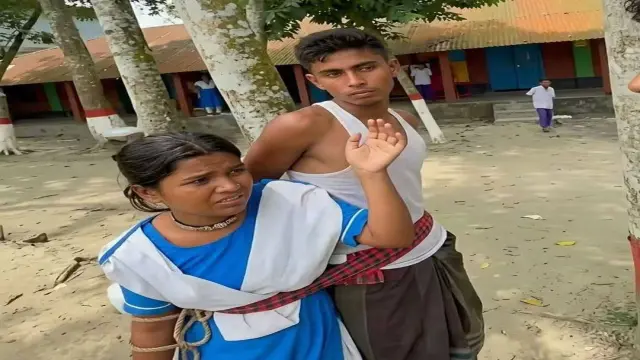 গোপালগঞ্জে স্কুল ছাত্রী-যুবককে গাছে বেঁধে নির্যাতন, ছাত্রীর আত্মহত্যার চেষ্টা