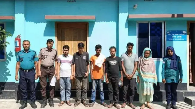 হারাগাছ মেট্রো থানায় এক রাতে ৬ জন গ্রেফতার