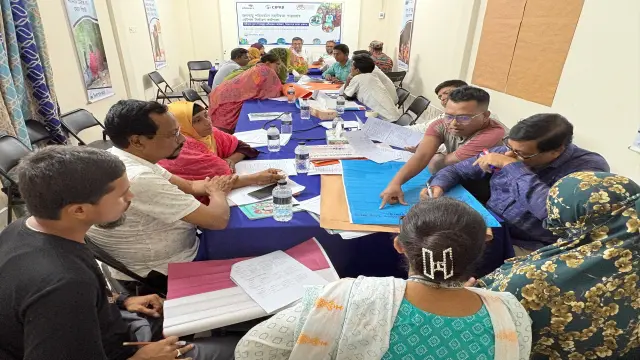 জলবায়ু পরিবর্তনের প্রভাবে শিশুদের পানিতে ডুবে মৃত্যু প্রতিরোধে বাকেরগঞ্জে "সিআইপিআরবি'র" কর্মশালা