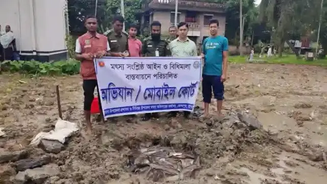 কেশবপুরে নিষিদ্ধ মাগুর চাষ‌: ব্যবসায়ীকে জরিমানা
