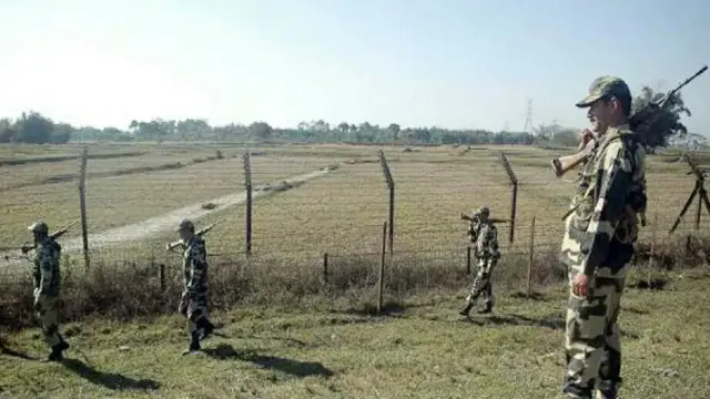 কুড়িগ্রামের রৌমারী সীমান্তে গুলি বাংলাদেশি যুবক কে আটক বিএসএফ এর বিরুদ্ধে