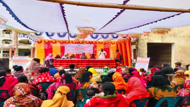 নারী দিবসে নারীর প্রতি সহিংসতা প্রতিরোধে অঙ্গীকার করলেন পুরুষরা