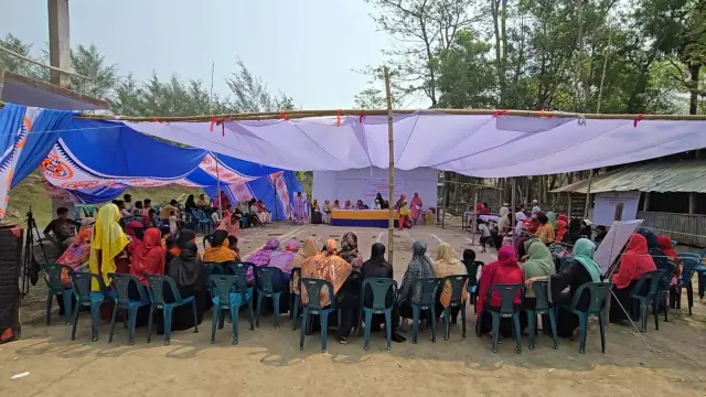 নারীর দিবসে নারীর প্রতি সহিংসতা প্রতিরোধে অঙ্গীকার করলেন পুরুষরা