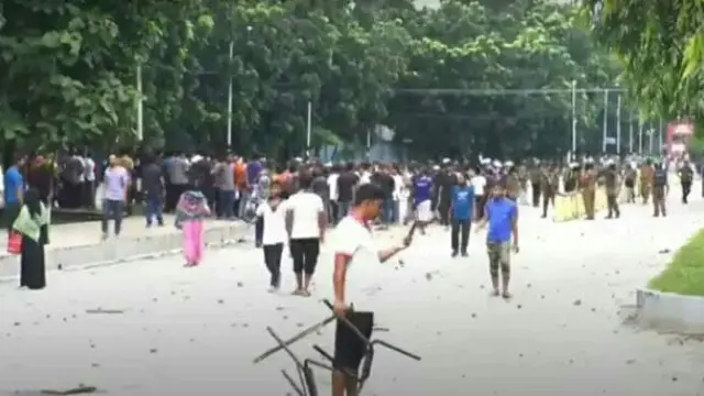 নীলফামারীর উত্তরা ইপিজেডে আইনশৃঙ্খলা রক্ষাকারী বাহিনীর সংঘর্ষে একজন নিহত