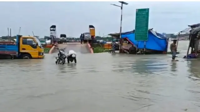 নিম্নচাপের প্রভাবে জোয়ারের পানি বৃদ্ধি, গলাচিপা-রাঙ্গাবালীর নিচু এলাকা প্লাবিত