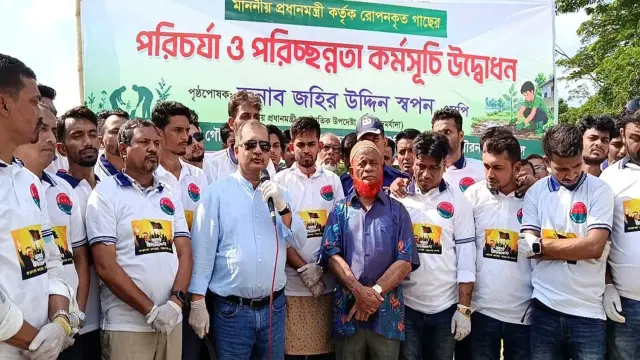 নৈরাজ্যের রাজনীতির বদলে  আমরা কার্যকরী সংসদ তৈরি  করেছি  -জহির উদ্দিন স্বপন