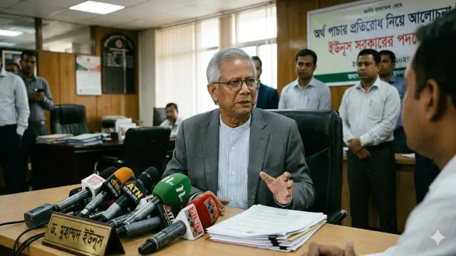 অর্থ পাচার নিয়ে নতুন করে আলোচনায় ইউনূস সরকার