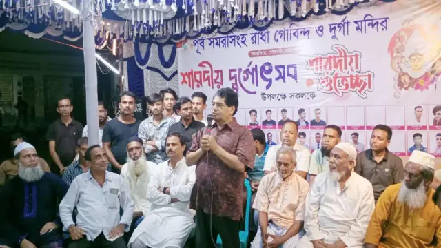 পূজা উদযাপনে সর্বাত্মক সহযোগিতা করা হবে : ইঞ্জিনিয়ার সোবহান