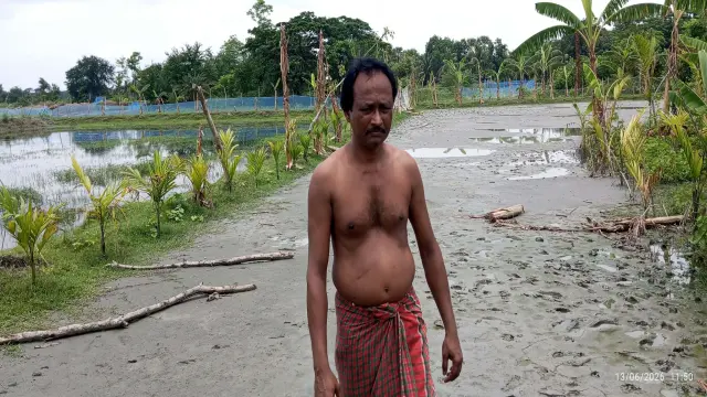 রাঙ্গাবালীতে মনোহর চন্দ্রশীলের জমির দায়িত্ব নিলেন ওয়ার্ড বিএনপির সভাপতি