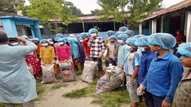 রংপুরে BYO Development Foundation-এর পরিচ্ছন্নতা অভিযান, অংশ নিল ৬০ শিক্ষার্থী