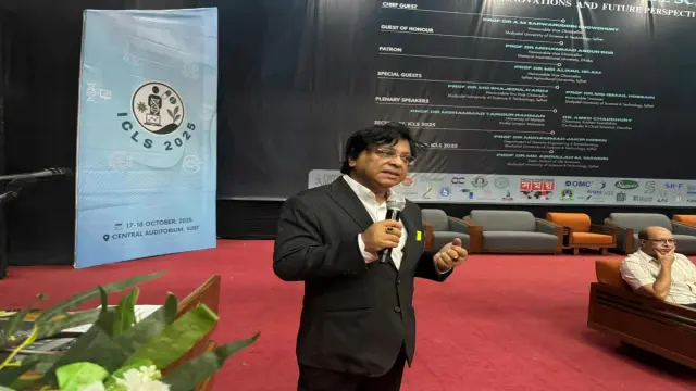 শাবিপ্রবিতে আন্তর্জাতিক সম্মেলনে গোবিপ্রবি উপাচার্যের প্রবন্ধ উপস্থাপন