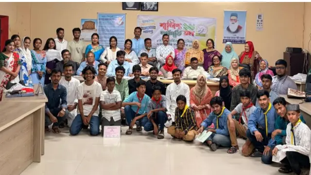 শালিণ্য’র সভাপতি মাহফুজা খানম,  ৮ম বারের মত সম্পাদক কিশোর বালা