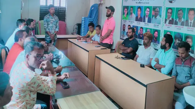 সাংবাদিক তুহিনের হত্যাকারীদের ফাঁসির দাবিতে প্রতিবাদ সমাবেশ