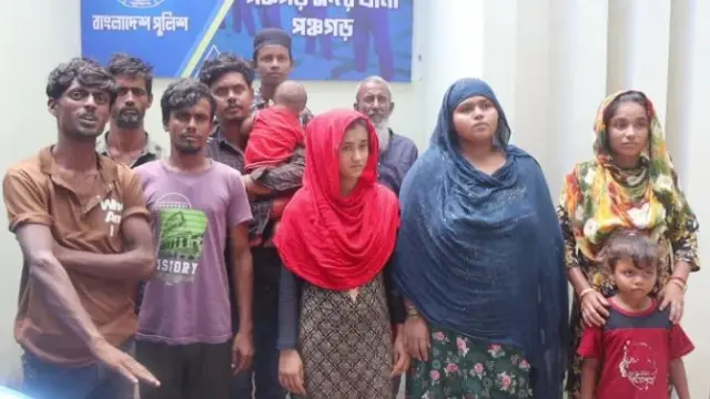 সীমান্তে পুশইন ১৮ জন গ্রেফতার