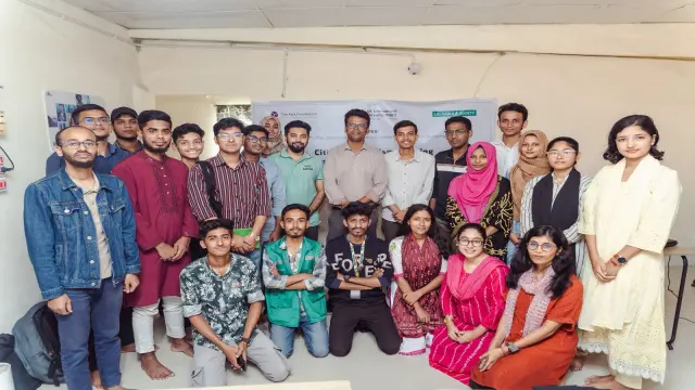 সংলাপ ও নাগরিক সাংবাদিকতার মাধ্যমে নাগরিক পরিসর পুনরুদ্ধার প্রকল্পের আওতায় রিপোর্টিং দক্ষতা উন্নয়ন সেশন