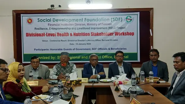 স্বাস্থ্য-পুষ্টিতে পিছিয়ে পরা বরিশালের দরিদ্র-অতিদরিদ্র জনগোষ্ঠির পাশে এসডিএফ বরিশাল