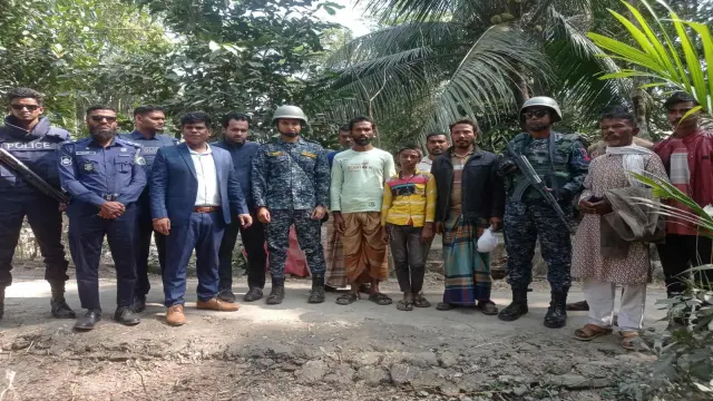 ভোলায় নৌ বাহিনীর বিশেষ অভিযানে নিখোঁজ শিশু উদ্ধার