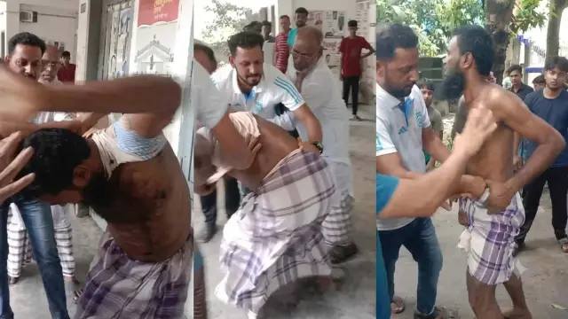 ইয়াবা কিনতে এসে গণধোলাই  খেলেন সরকারী কলেজের  কর্মচারী