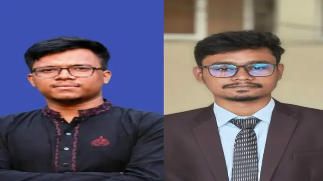 যবিপ্রবির অ্যান্টি ড্রাগ সোসাইটির নেতৃত্বে আলামিন ও সিয়াম।