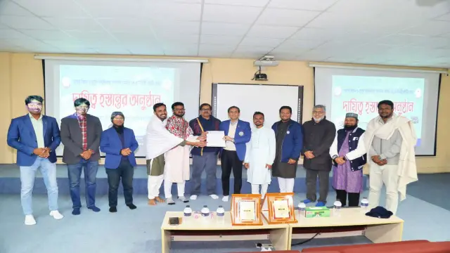 যবিপ্রবিতে সাংবাদিক সমিতির দায়িত্ব হস্তান্তর কার্যক্রম অনুষ্ঠিত