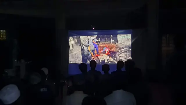 যবিপ্রবিতে শাপলা গণহত্যার ডকুমেন্টারি প্রদর্শন